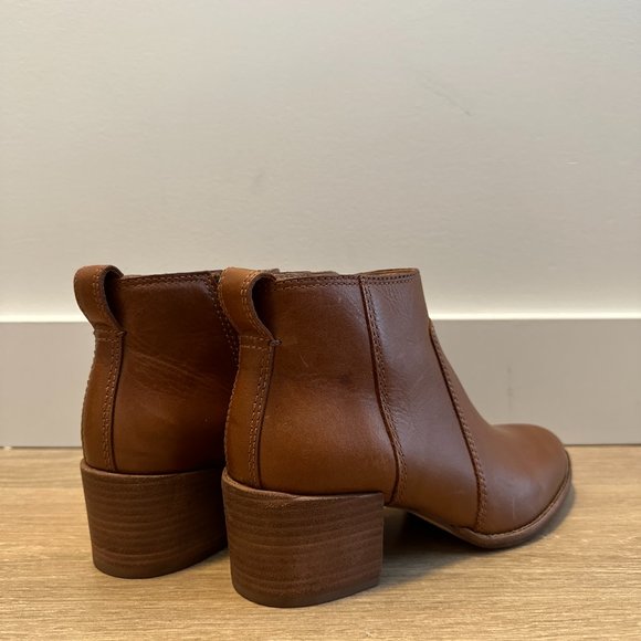 *EUC Only Worn Once* Madewell Leather Booties The Asher Boots size 5.5 - Picture 3 of 16